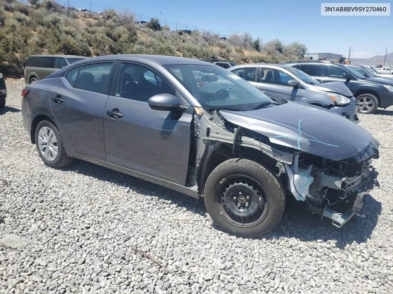 2025 Nissan Sentra S VIN: 3N1AB8BV9SY270460 Lot: 62787145
