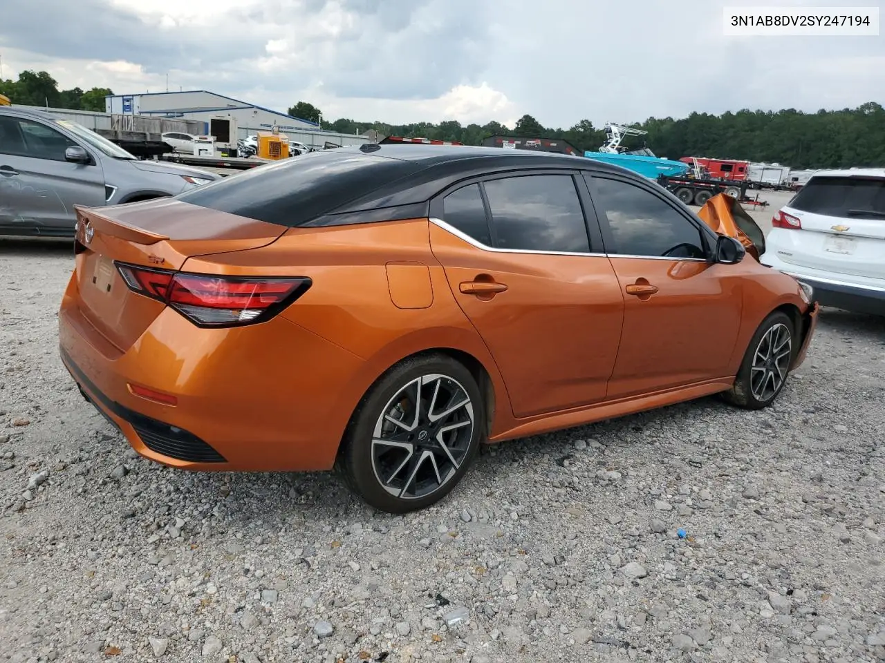 2025 Nissan Sentra Sr VIN: 3N1AB8DV2SY247194 Lot: 62826835