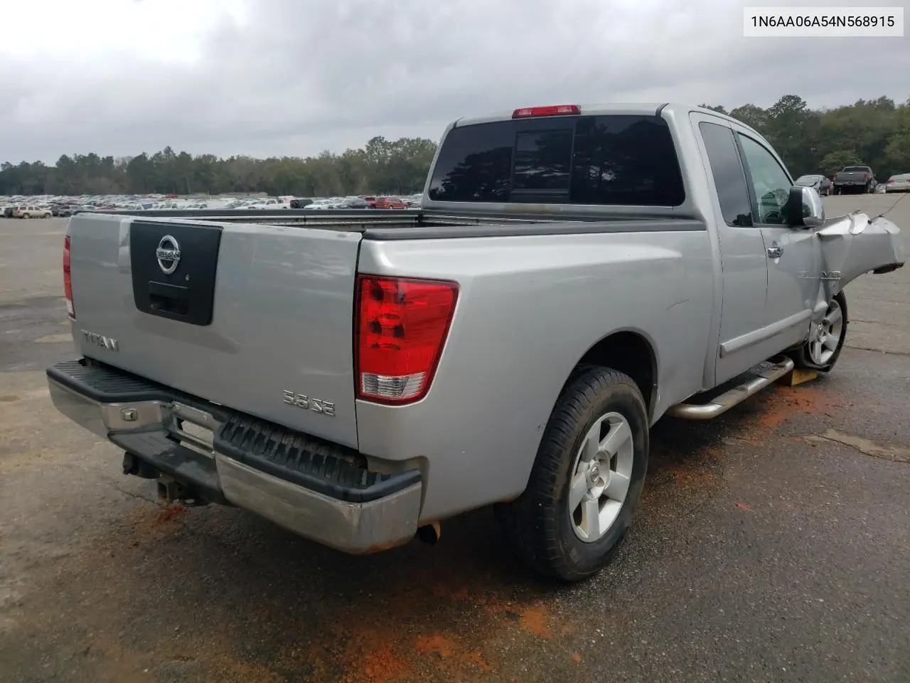 2004 Nissan Titan Xe VIN: 1N6AA06A54N568915 Lot: 47577775