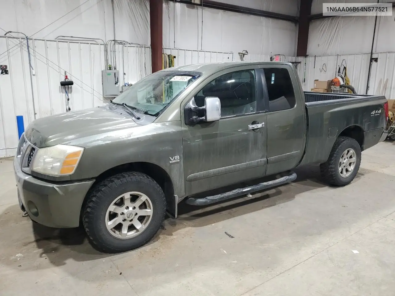 2004 Nissan Titan Xe VIN: 1N6AA06B64N577521 Lot: 48779805