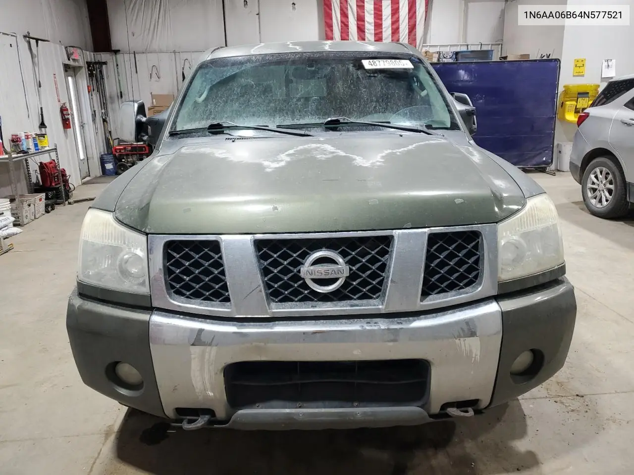 2004 Nissan Titan Xe VIN: 1N6AA06B64N577521 Lot: 48779805