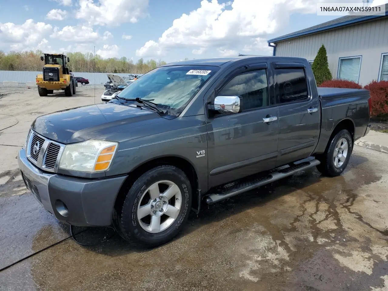 2004 Nissan Titan Xe VIN: 1N6AA07AX4N559111 Lot: 52168395