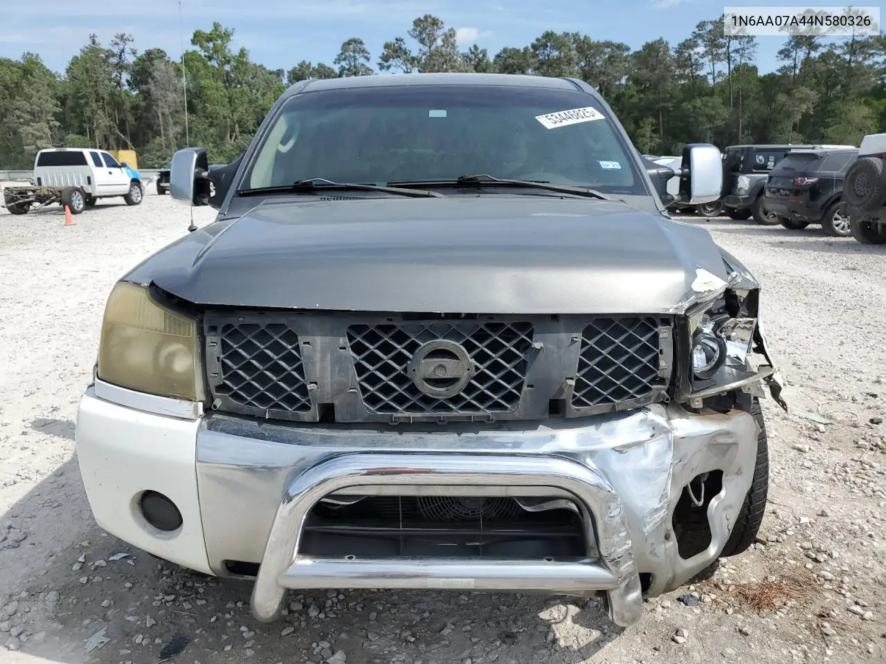 2004 Nissan Titan Xe VIN: 1N6AA07A44N580326 Lot: 53446825