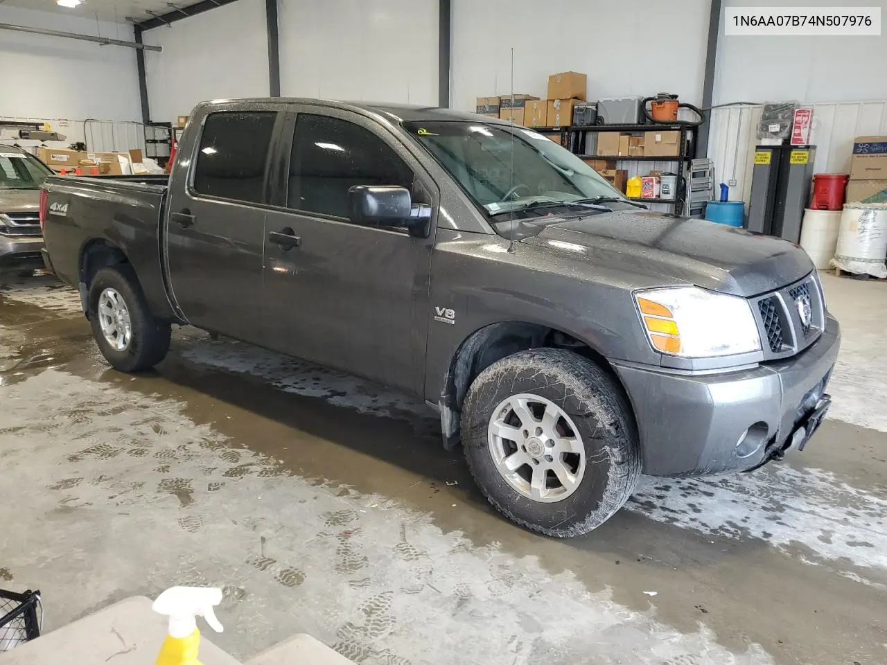 2004 Nissan Titan Xe VIN: 1N6AA07B74N507976 Lot: 56402785