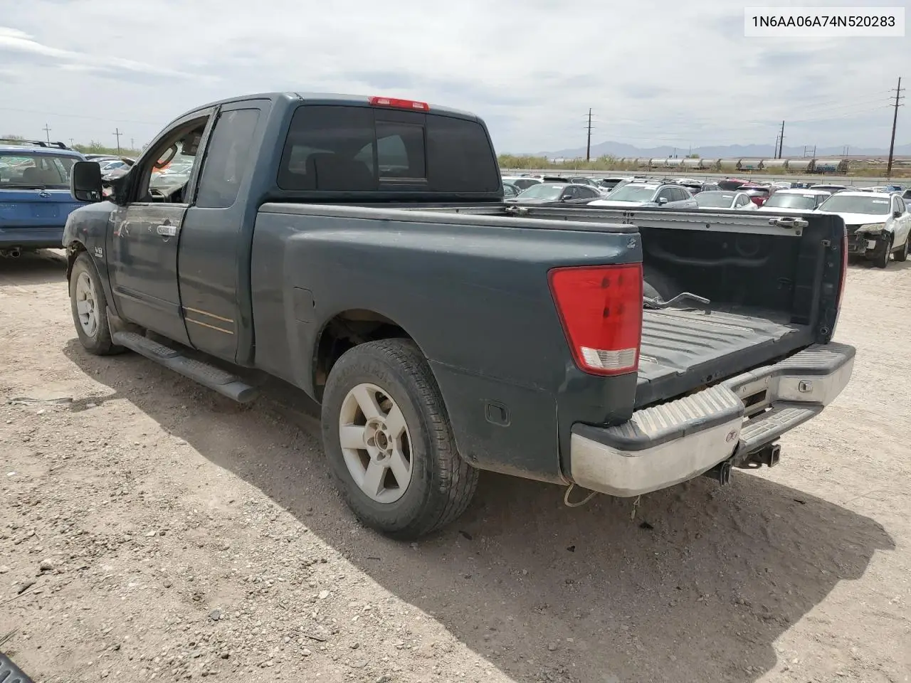 2004 Nissan Titan Xe VIN: 1N6AA06A74N520283 Lot: 56686385