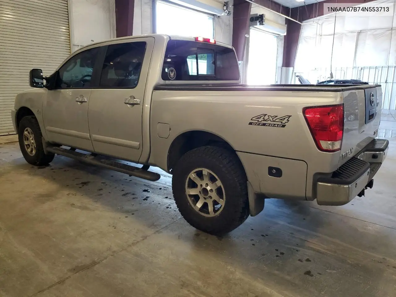 2004 Nissan Titan Xe VIN: 1N6AA07B74N553713 Lot: 62427295