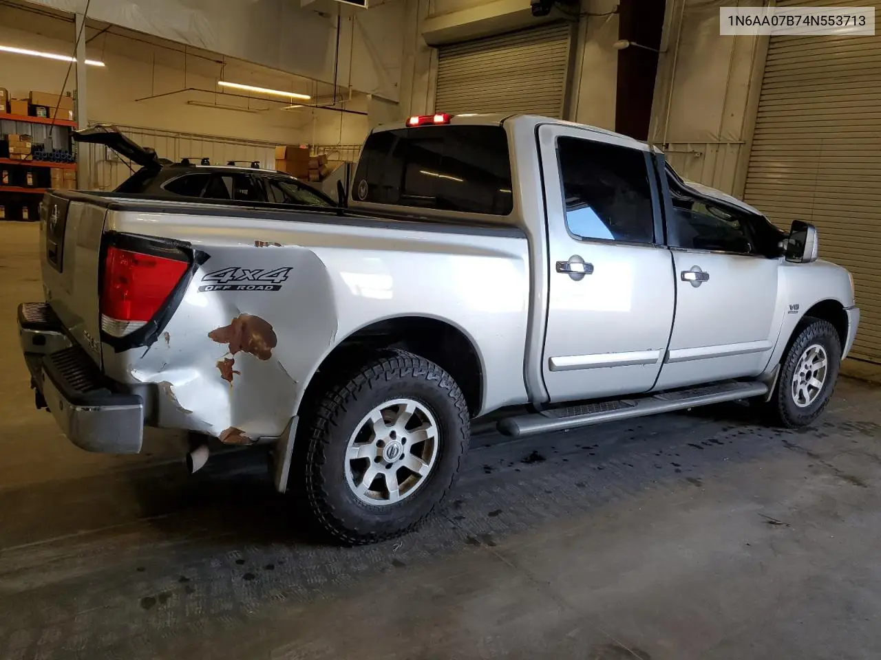 2004 Nissan Titan Xe VIN: 1N6AA07B74N553713 Lot: 62427295