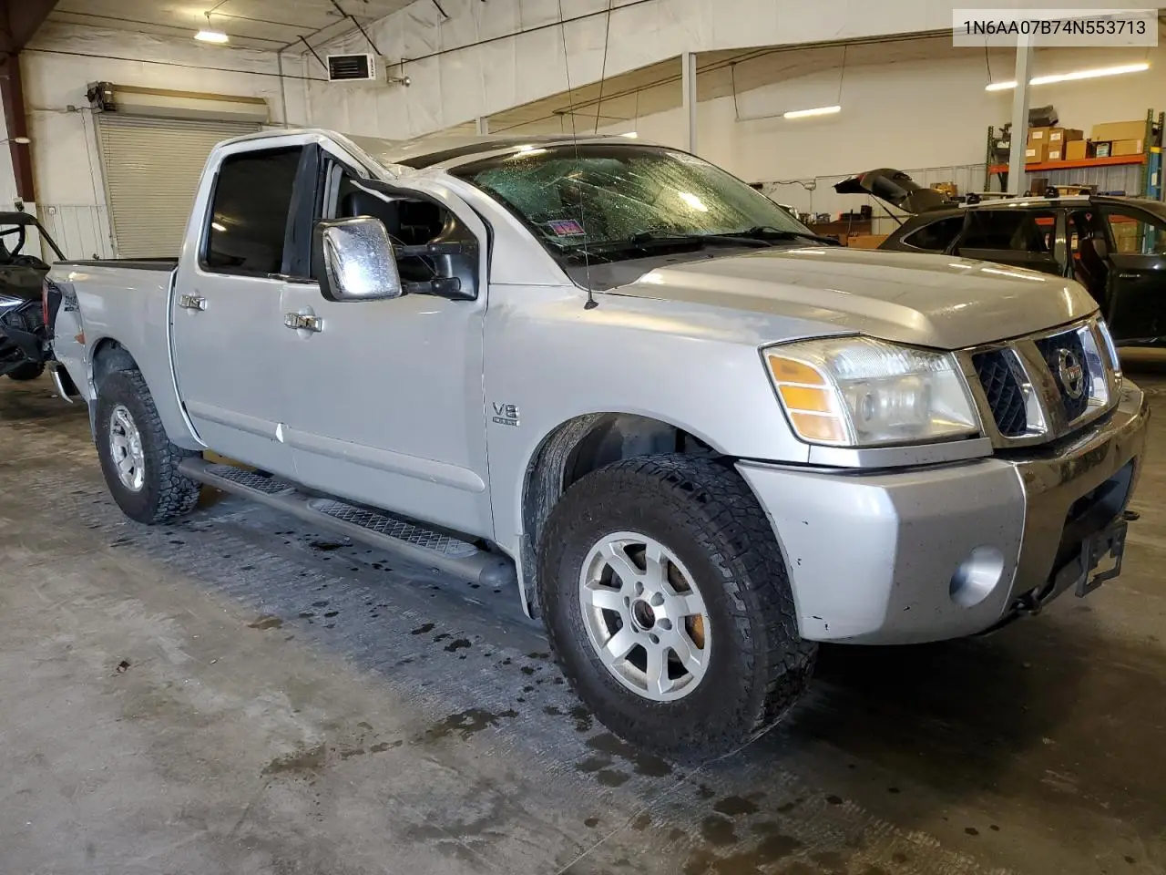 2004 Nissan Titan Xe VIN: 1N6AA07B74N553713 Lot: 62427295