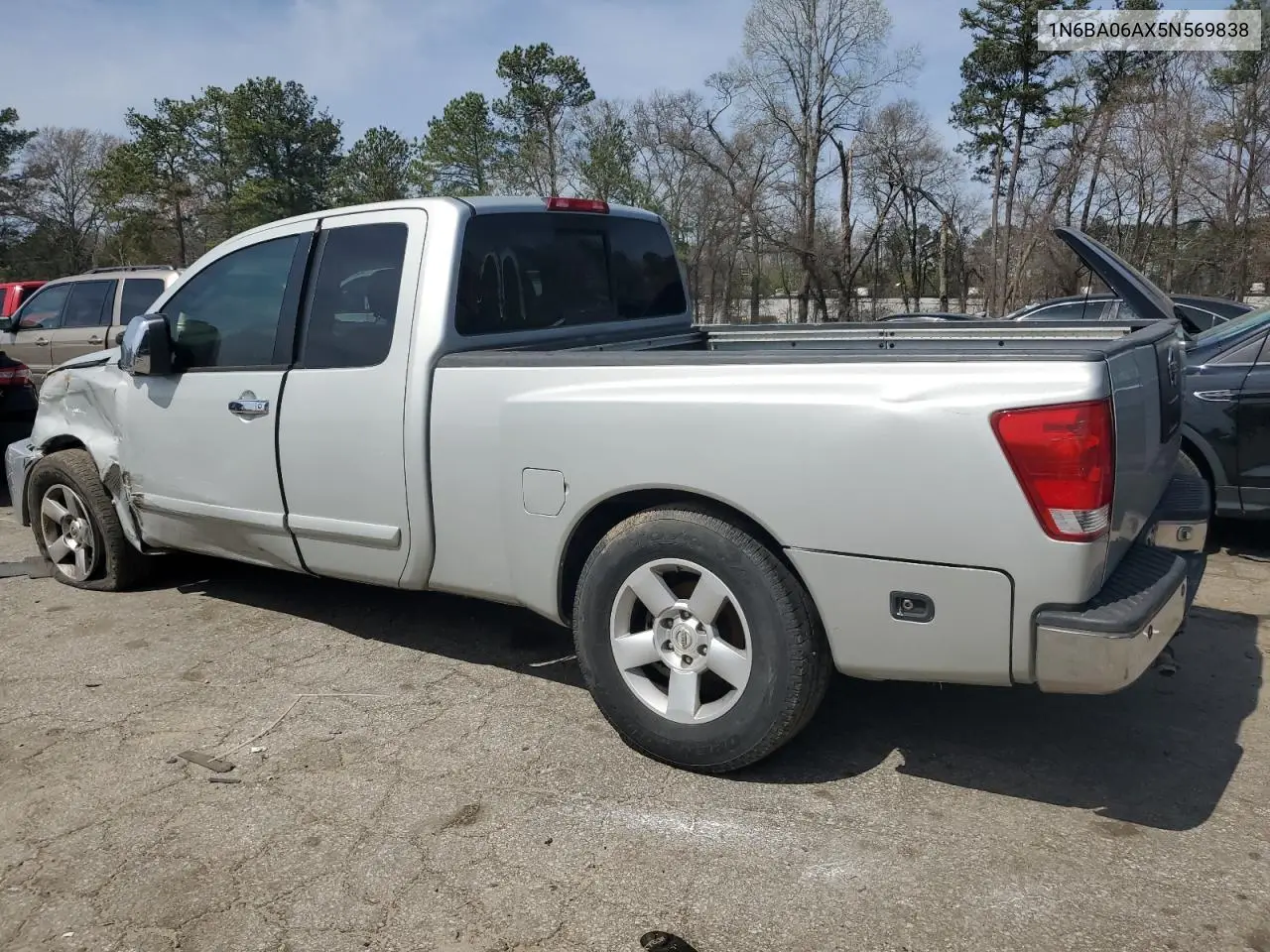 2005 Nissan Titan Xe VIN: 1N6BA06AX5N569838 Lot: 49698645
