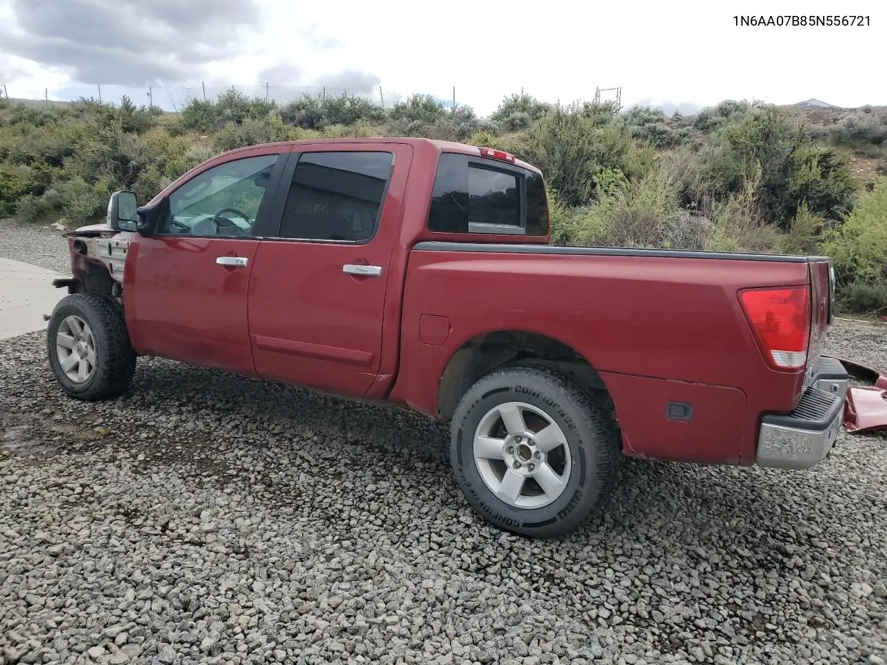2005 Nissan Titan Xe VIN: 1N6AA07B85N556721 Lot: 56566275