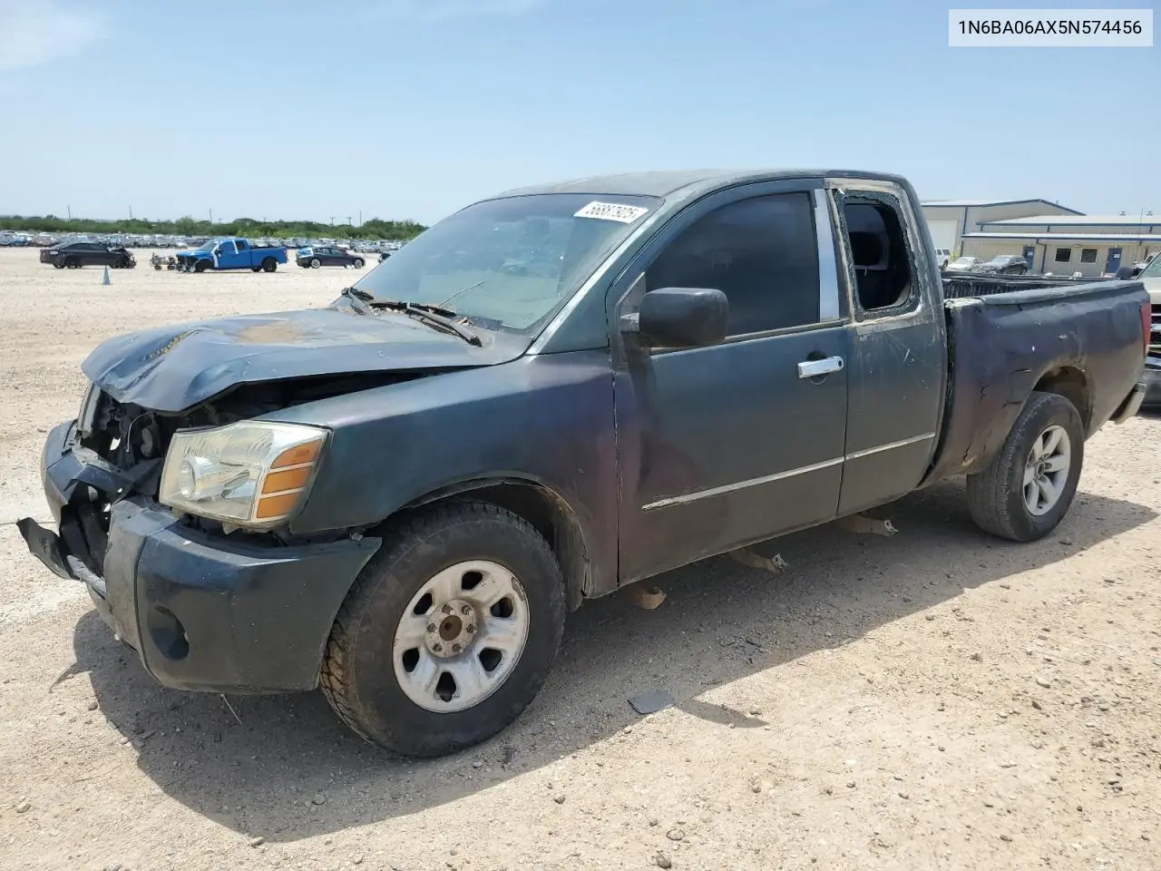 2005 Nissan Titan Xe VIN: 1N6BA06AX5N574456 Lot: 56887925