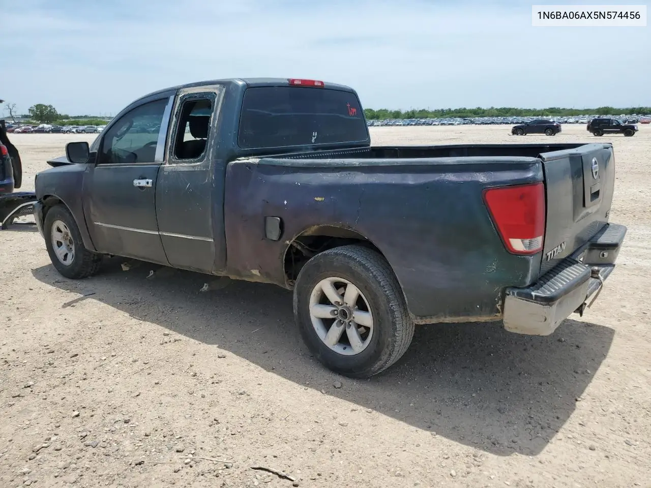 2005 Nissan Titan Xe VIN: 1N6BA06AX5N574456 Lot: 56887925