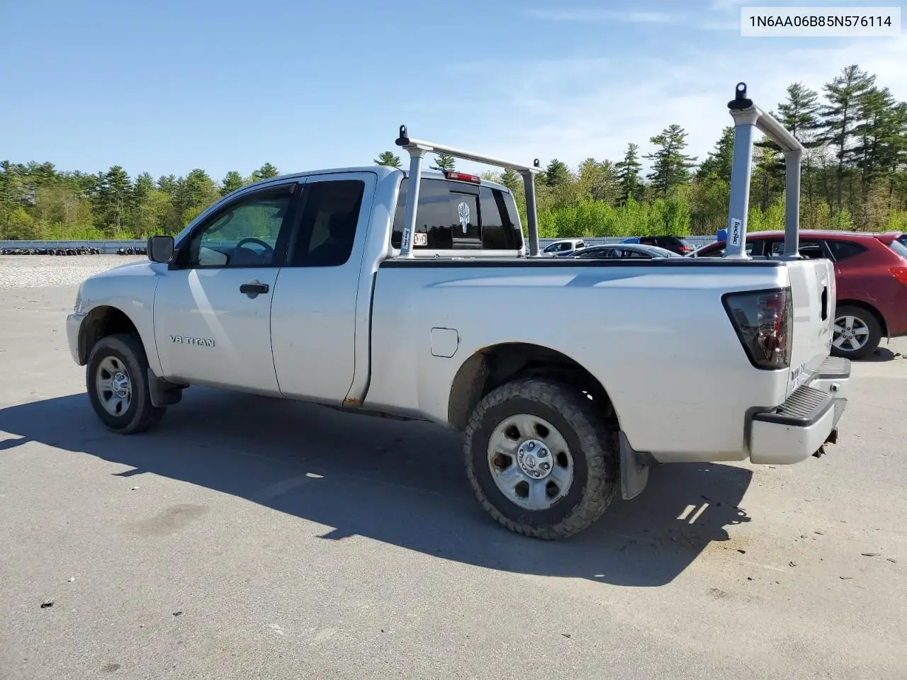 2005 Nissan Titan Xe VIN: 1N6AA06B85N576114 Lot: 56907645