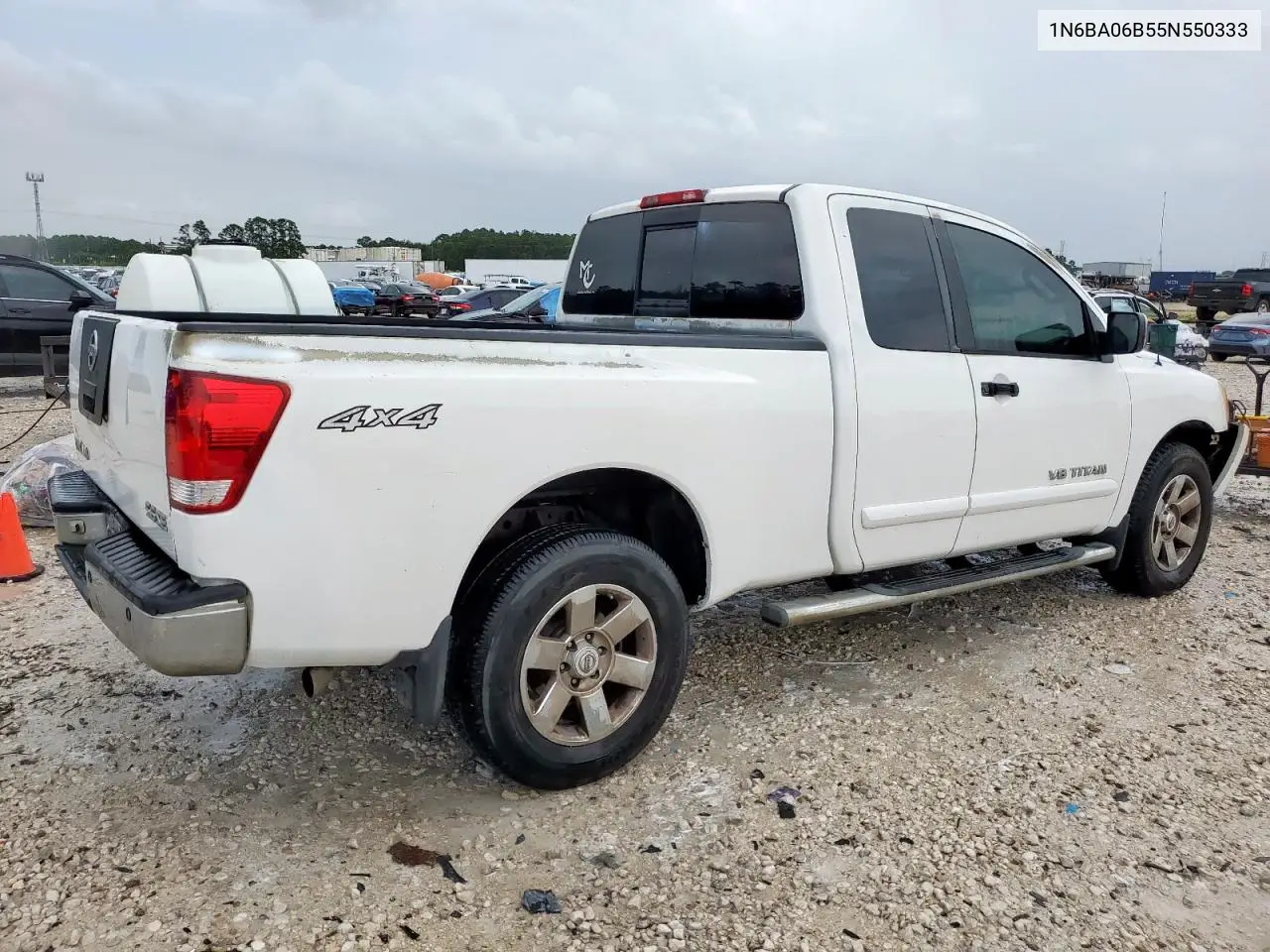 2005 Nissan Titan Xe VIN: 1N6BA06B55N550333 Lot: 62938185