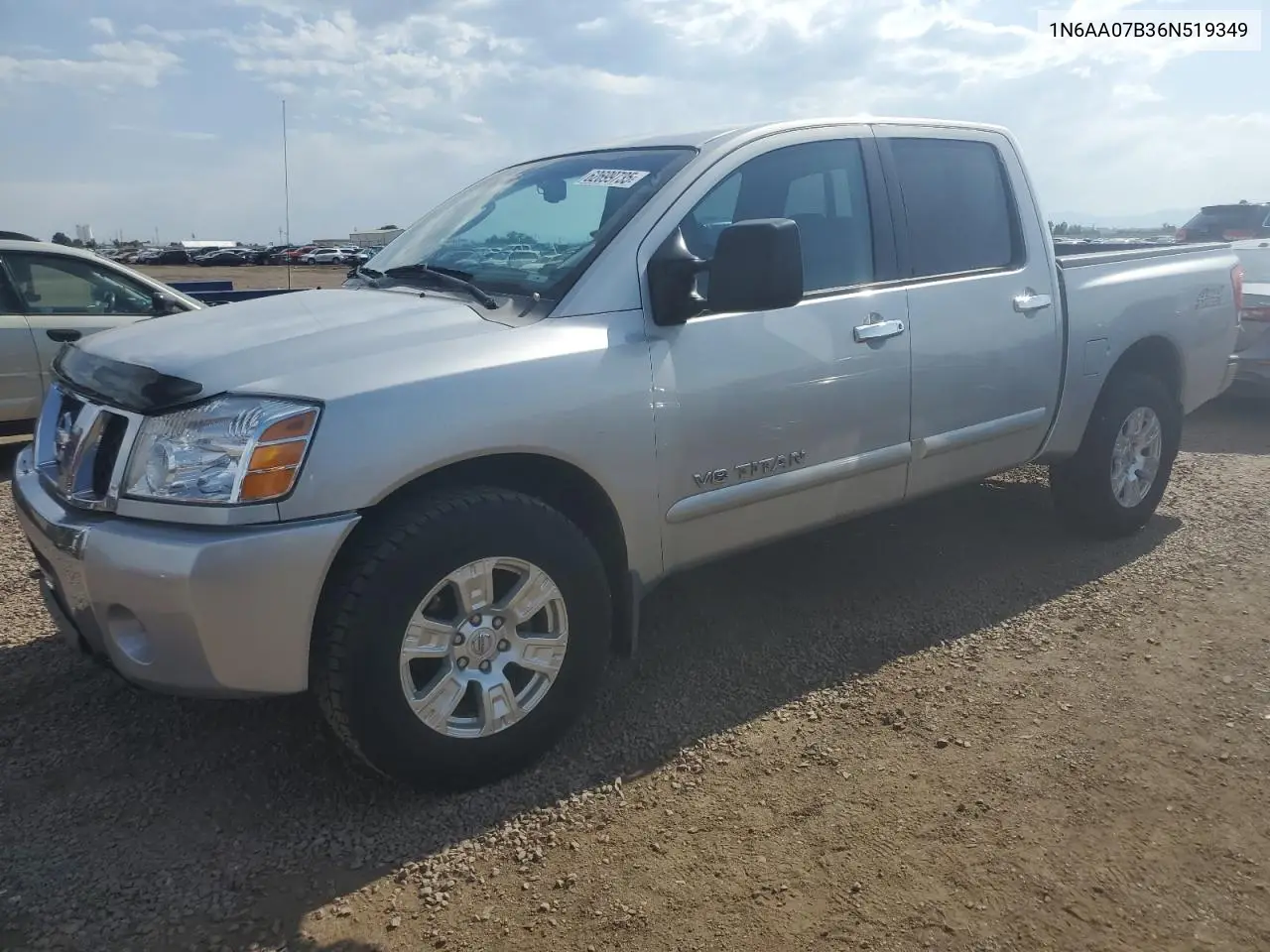 2006 Nissan Titan Xe VIN: 1N6AA07B36N519349 Lot: 62699735