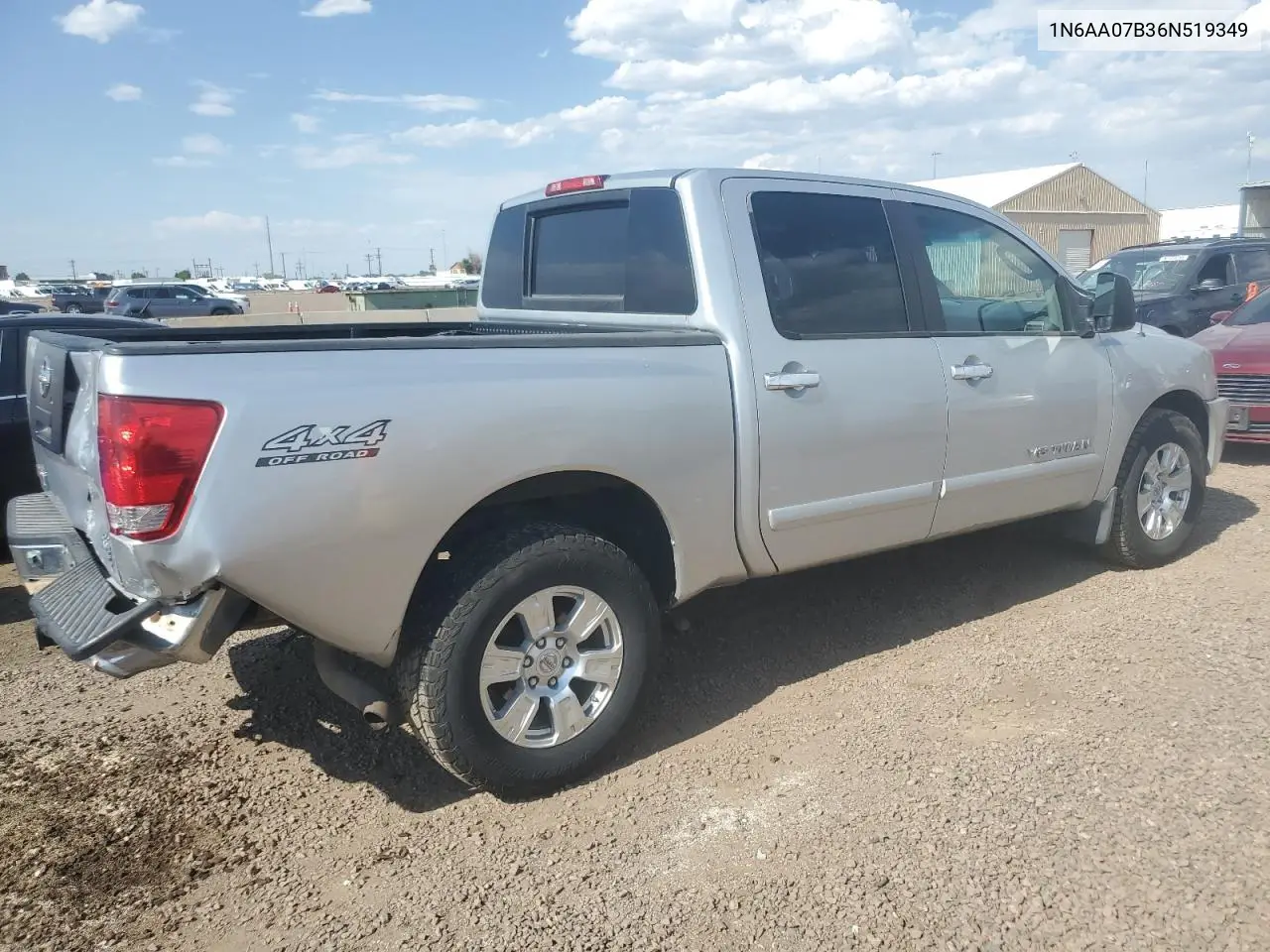 2006 Nissan Titan Xe VIN: 1N6AA07B36N519349 Lot: 62699735