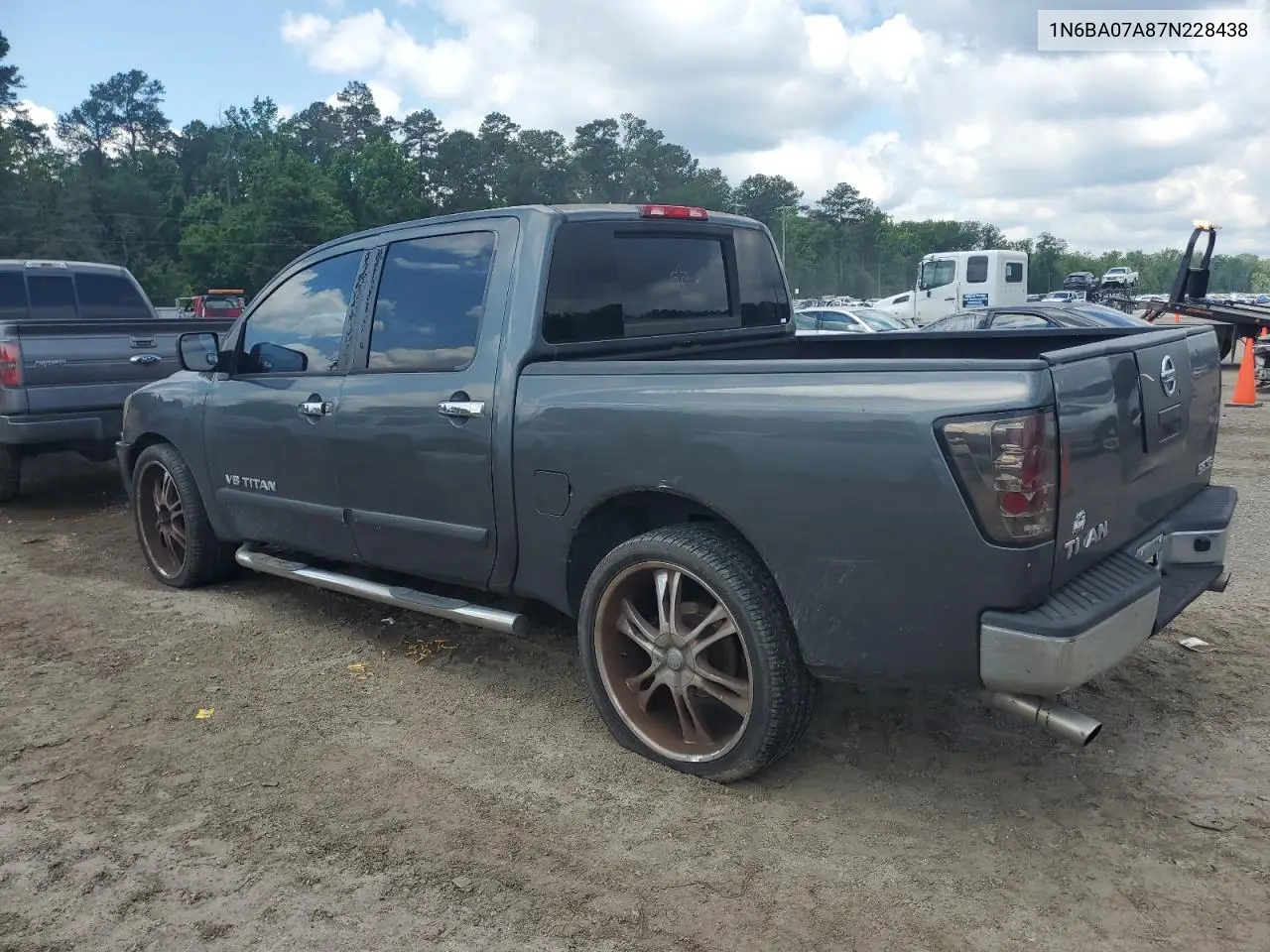 2007 Nissan Titan Xe VIN: 1N6BA07A87N228438 Lot: 56643795