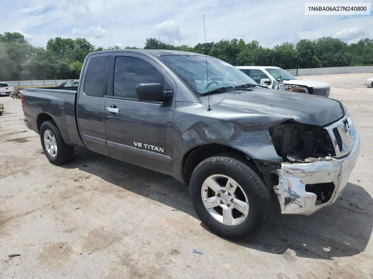 2007 Nissan Titan Xe VIN: 1N6BA06A27N240800 Lot: 63358835