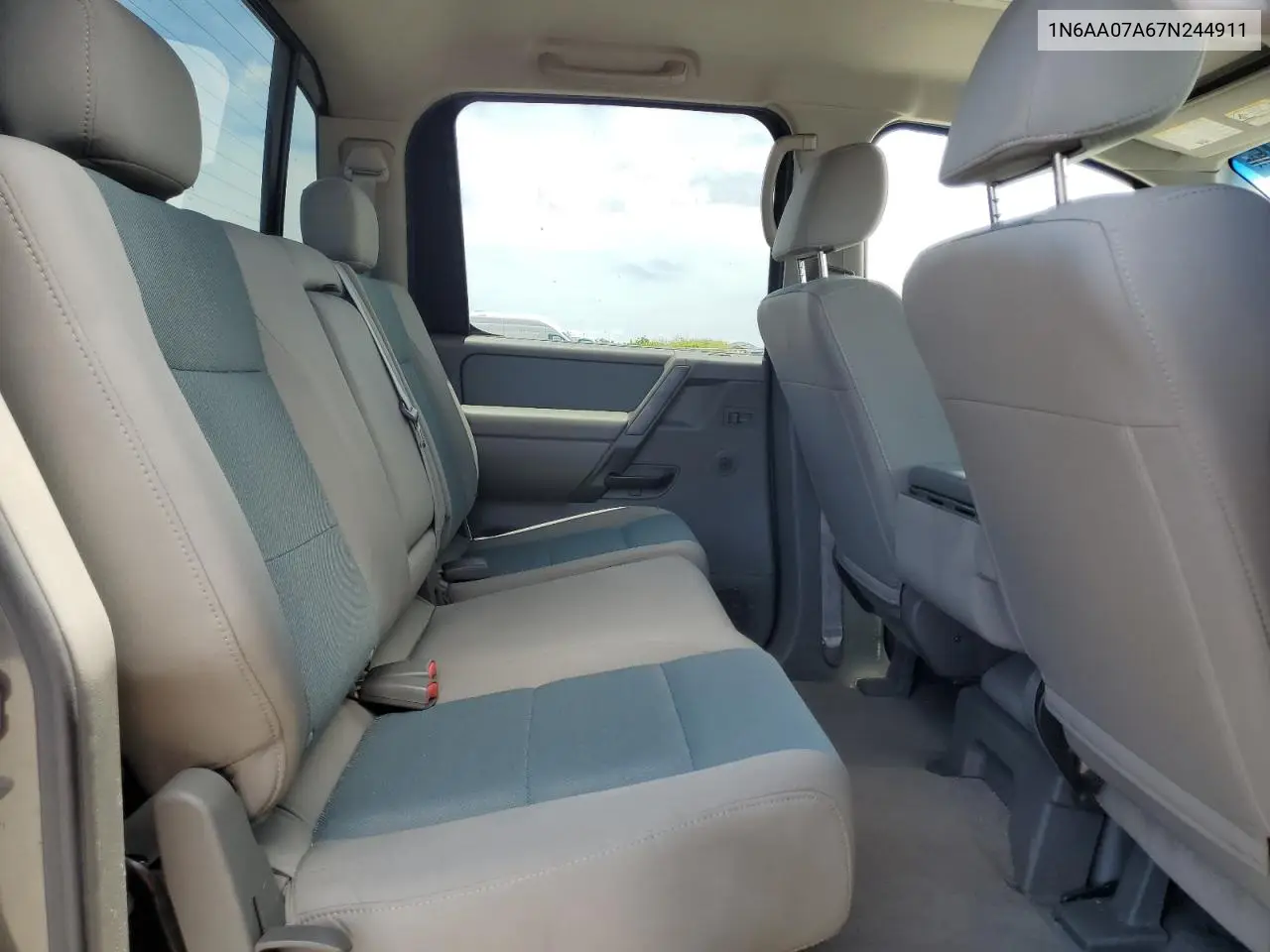2007 Nissan Titan Xe VIN: 1N6AA07A67N244911 Lot: 63486445