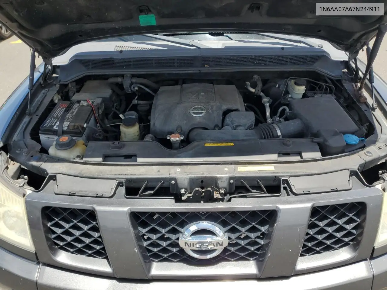 2007 Nissan Titan Xe VIN: 1N6AA07A67N244911 Lot: 63486445
