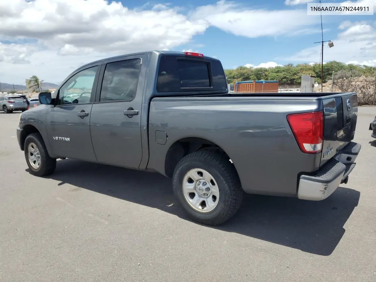 2007 Nissan Titan Xe VIN: 1N6AA07A67N244911 Lot: 63486445