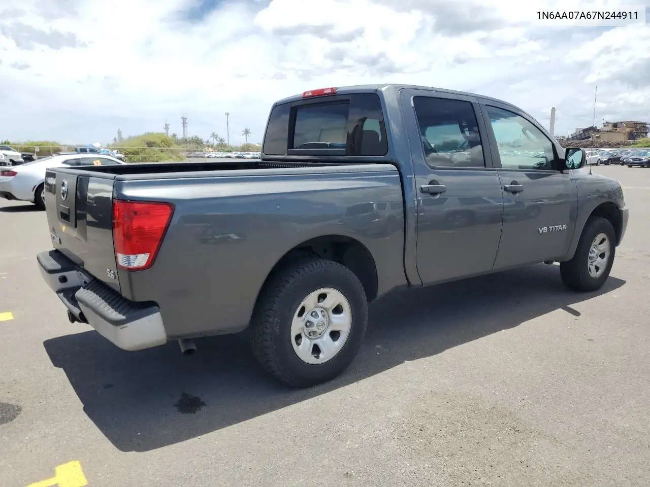 2007 Nissan Titan Xe VIN: 1N6AA07A67N244911 Lot: 63486445