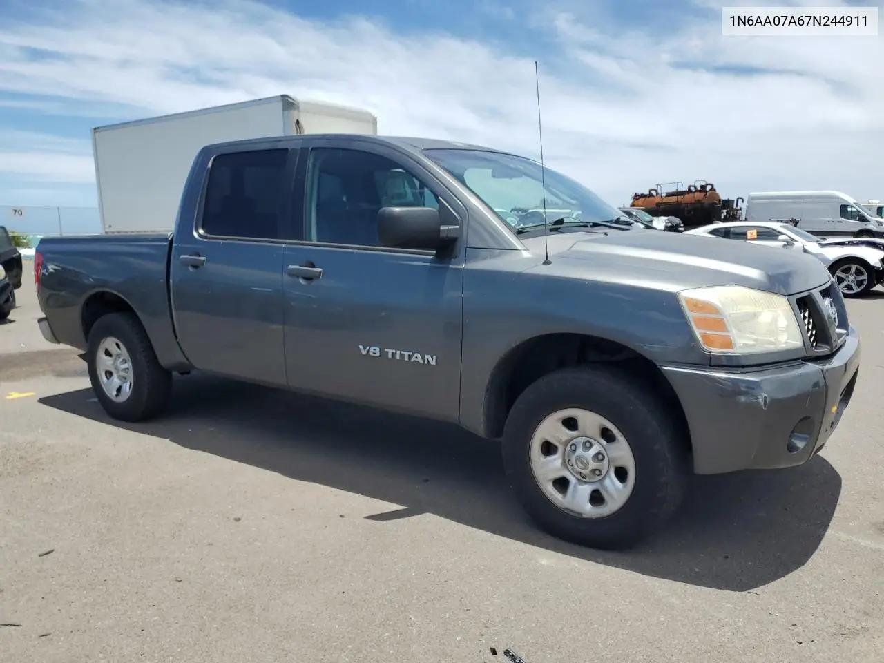 2007 Nissan Titan Xe VIN: 1N6AA07A67N244911 Lot: 63486445
