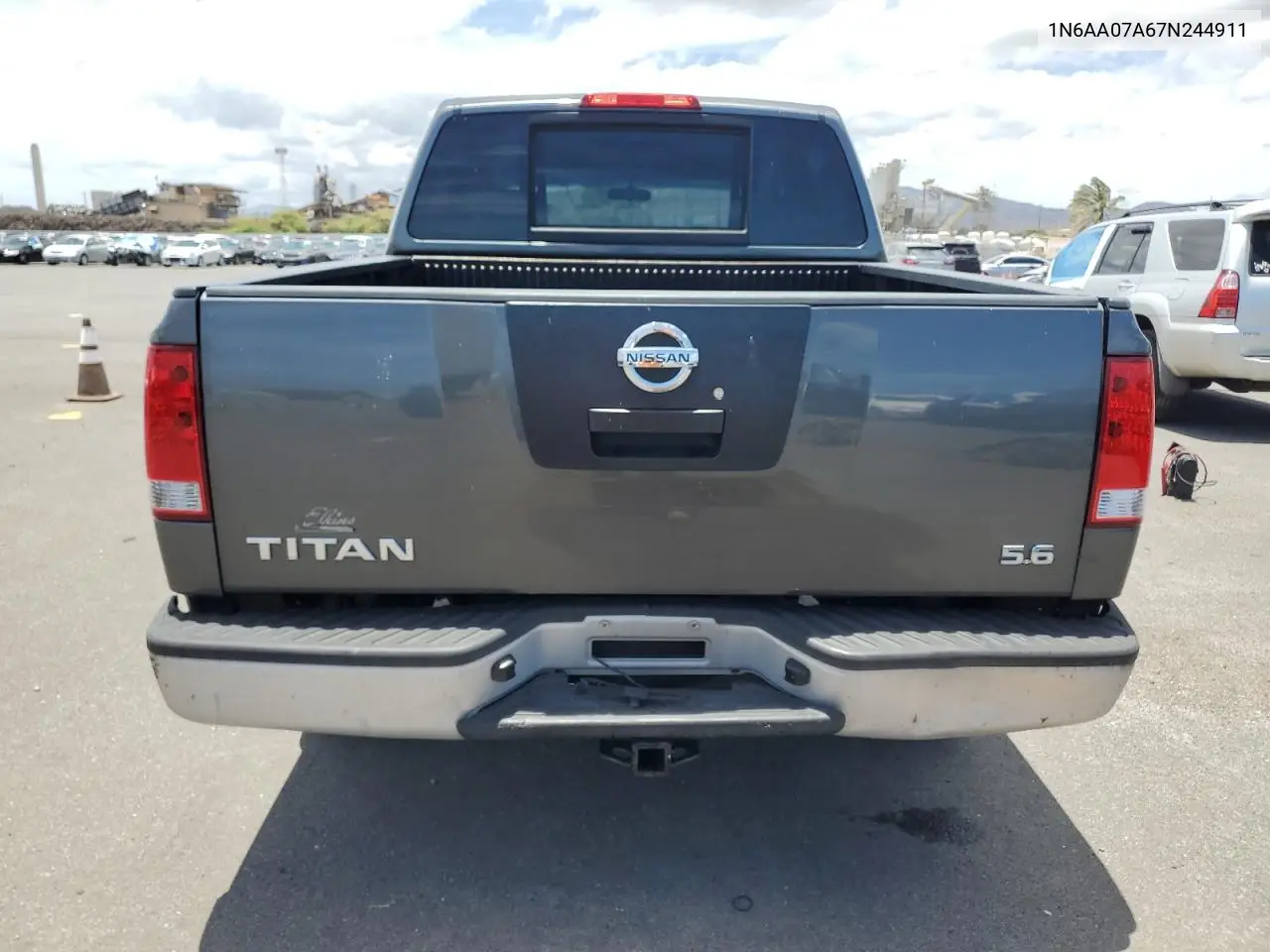 2007 Nissan Titan Xe VIN: 1N6AA07A67N244911 Lot: 63486445