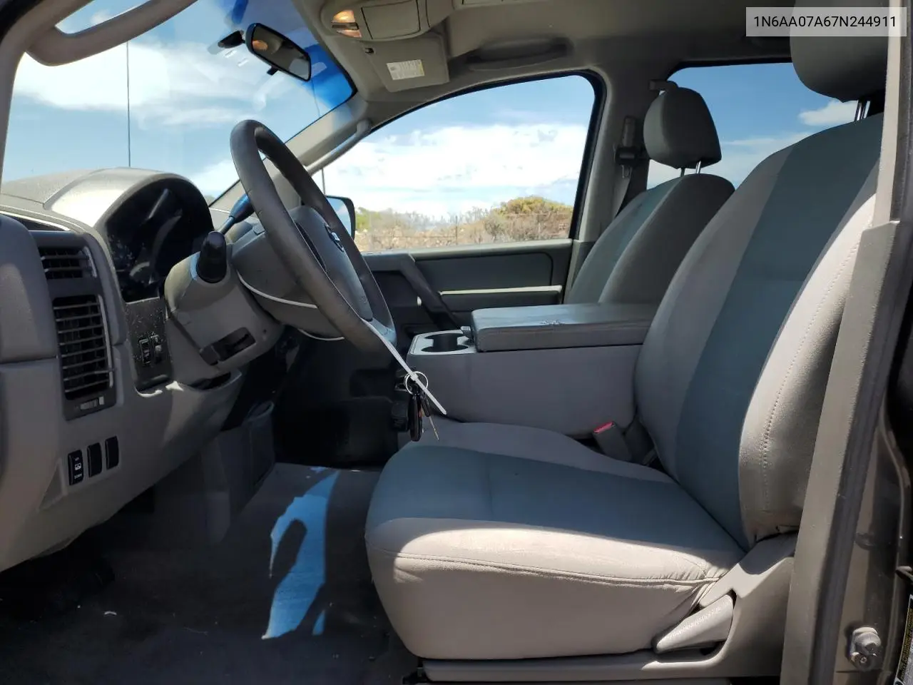 2007 Nissan Titan Xe VIN: 1N6AA07A67N244911 Lot: 63486445
