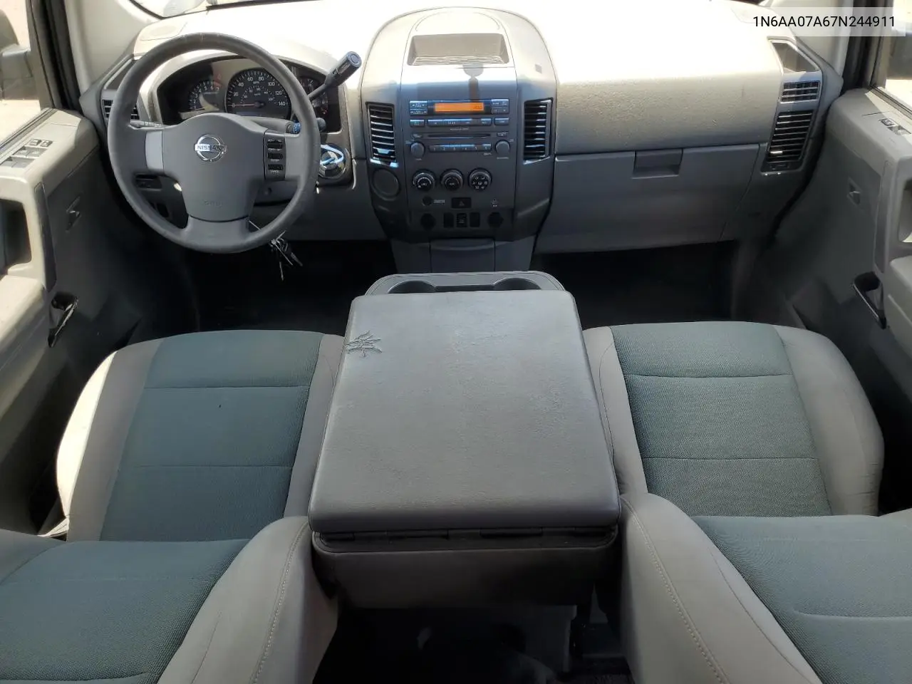 2007 Nissan Titan Xe VIN: 1N6AA07A67N244911 Lot: 63486445