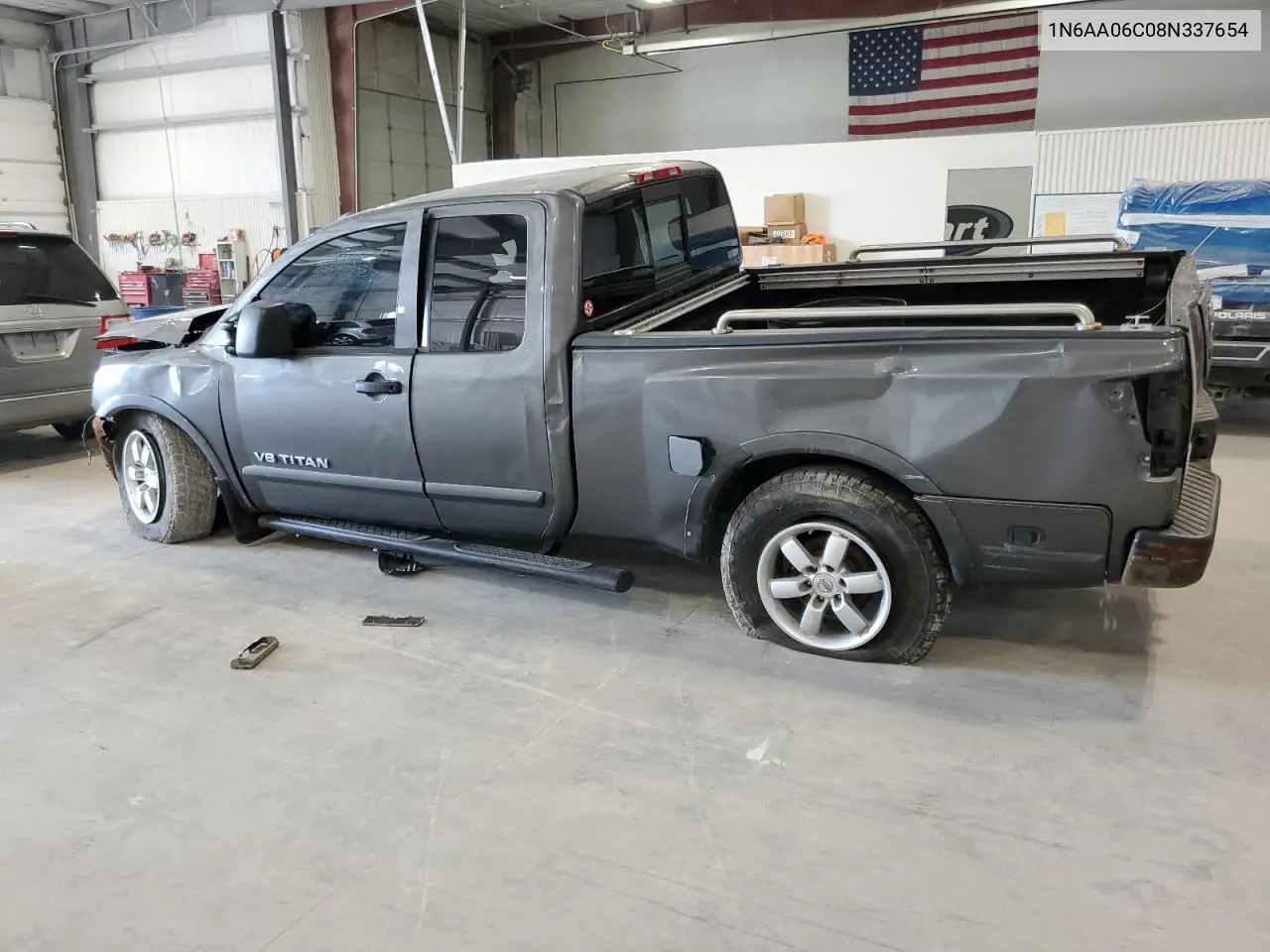 2008 Nissan Titan Xe VIN: 1N6AA06C08N337654 Lot: 55143665