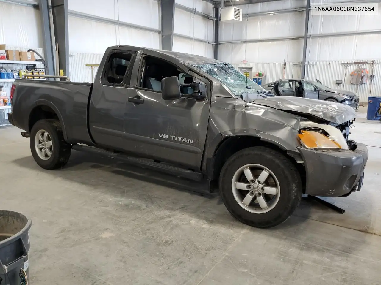 2008 Nissan Titan Xe VIN: 1N6AA06C08N337654 Lot: 55143665
