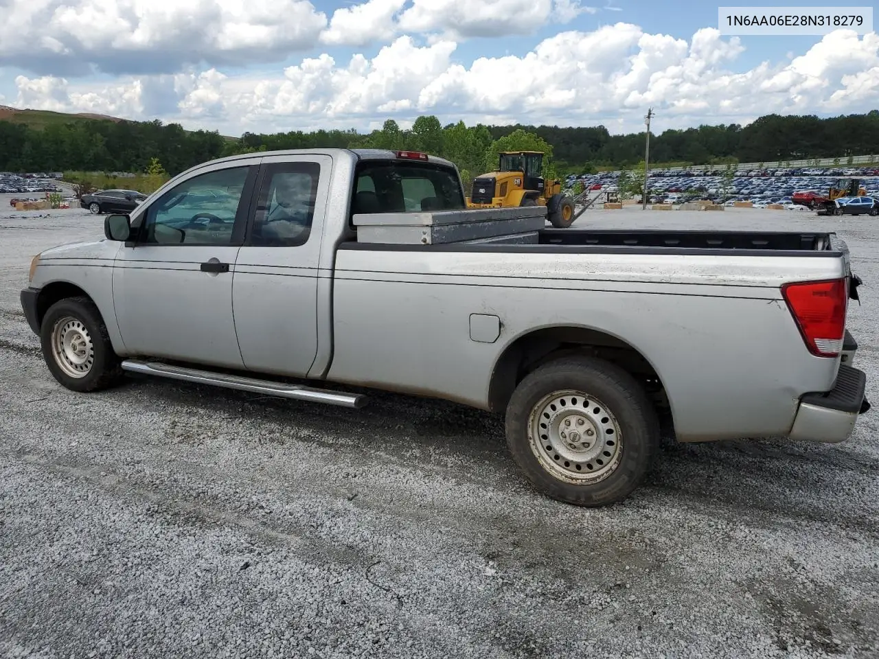 2008 Nissan Titan Xe VIN: 1N6AA06E28N318279 Lot: 56595225