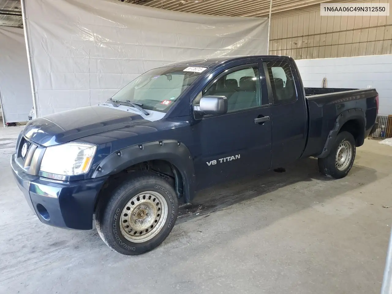 2009 Nissan Titan Xe VIN: 1N6AA06C49N312550 Lot: 56726015