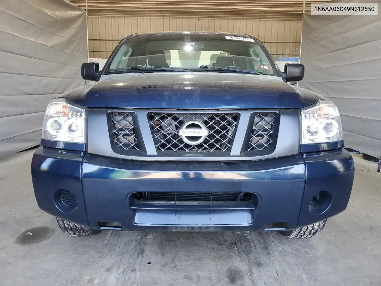 2009 Nissan Titan Xe VIN: 1N6AA06C49N312550 Lot: 56726015