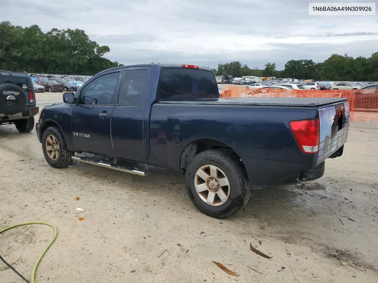 2009 Nissan Titan Xe VIN: 1N6BA06A49N309926 Lot: 62525995