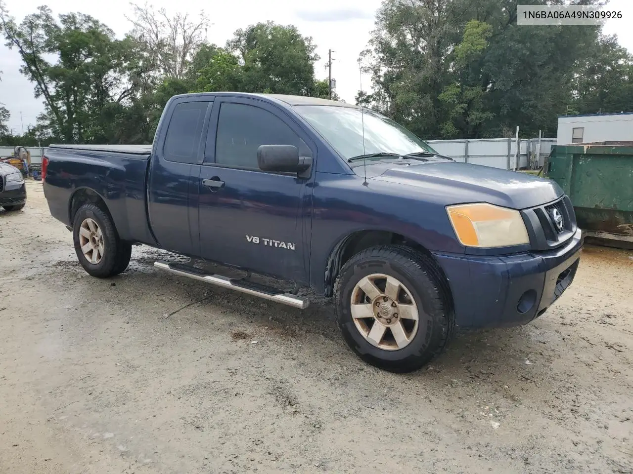 2009 Nissan Titan Xe VIN: 1N6BA06A49N309926 Lot: 62525995