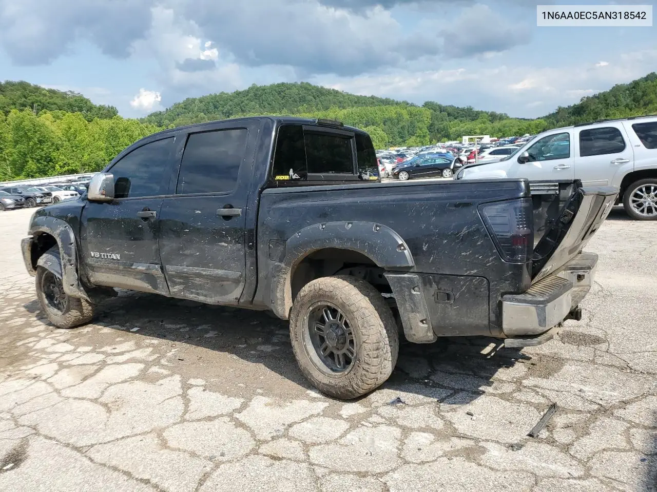 2010 Nissan Titan Xe VIN: 1N6AA0EC5AN318542 Lot: 59895335