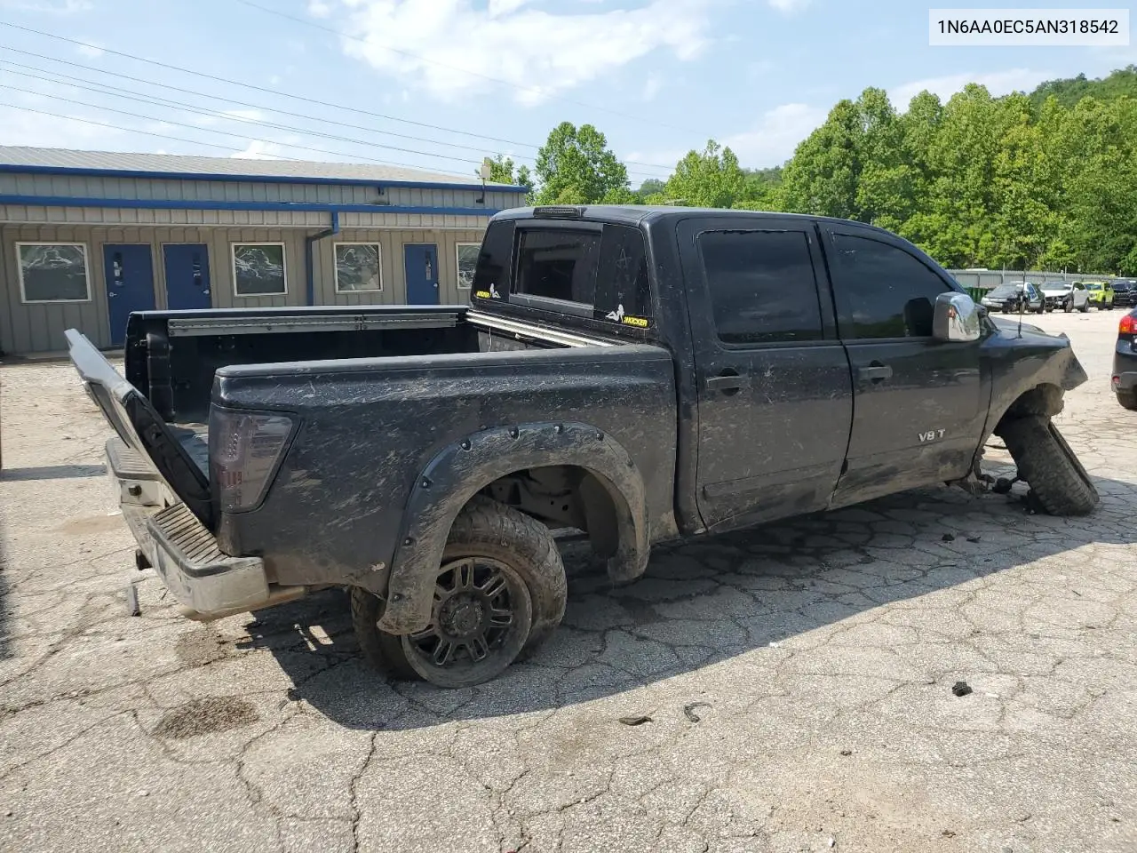 2010 Nissan Titan Xe VIN: 1N6AA0EC5AN318542 Lot: 59895335