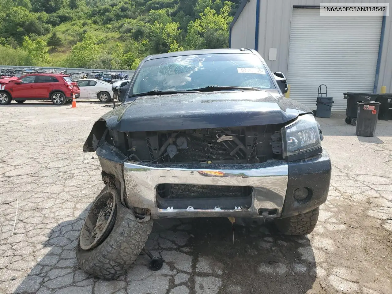 2010 Nissan Titan Xe VIN: 1N6AA0EC5AN318542 Lot: 59895335