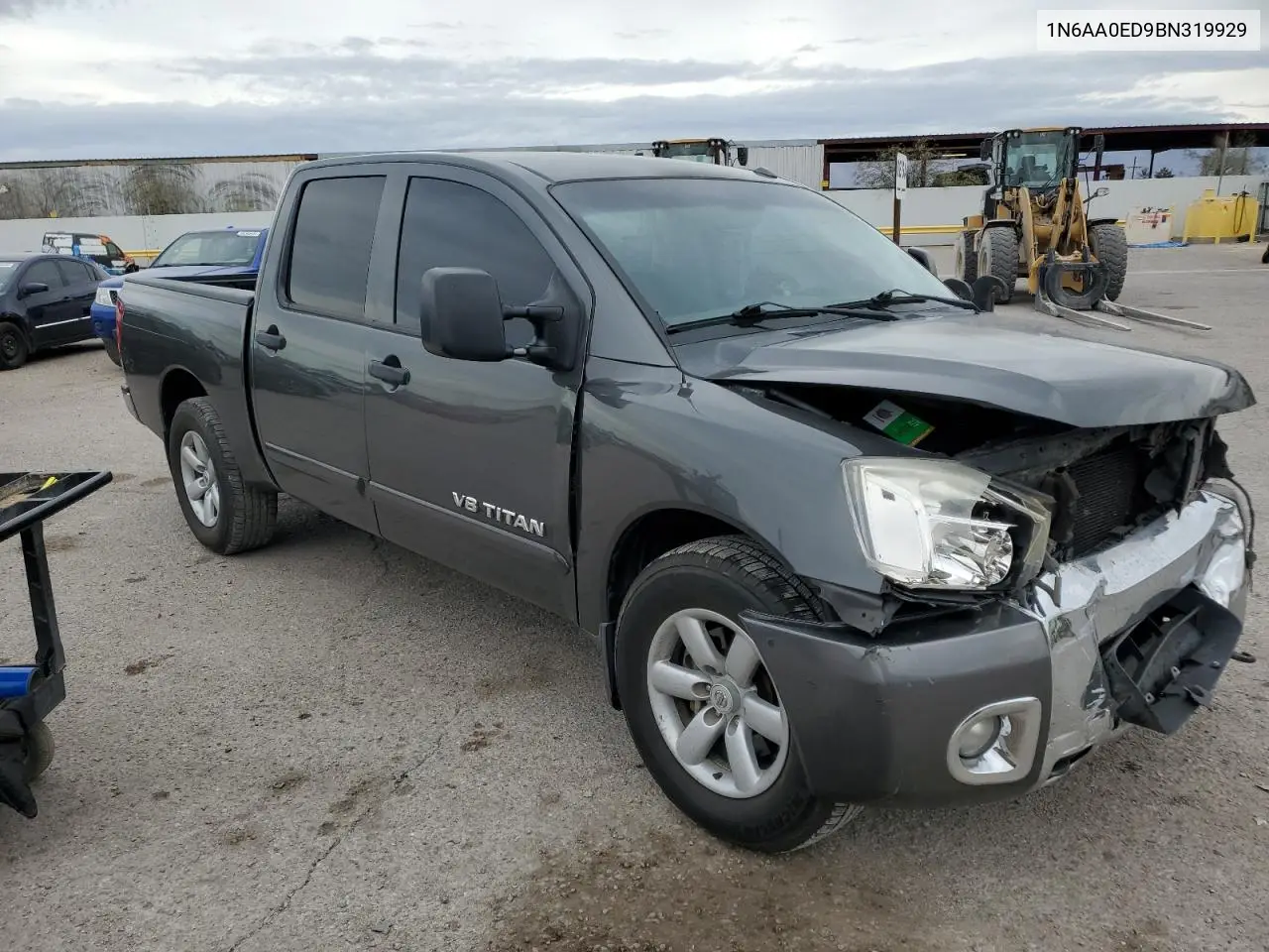 2011 Nissan Titan S VIN: 1N6AA0ED9BN319929 Lot: 45452305