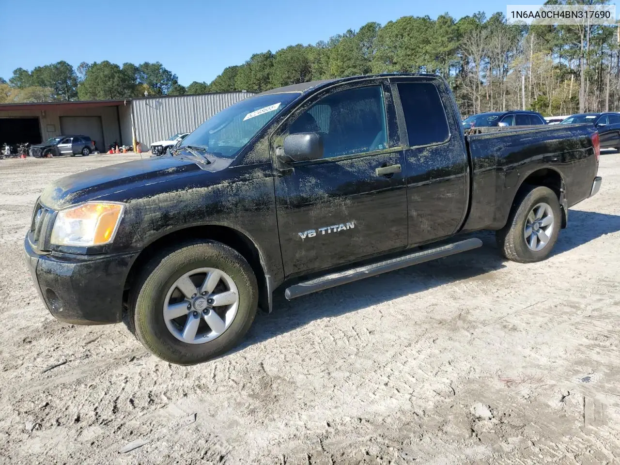 2011 Nissan Titan S VIN: 1N6AA0CH4BN317690 Lot: 52248655