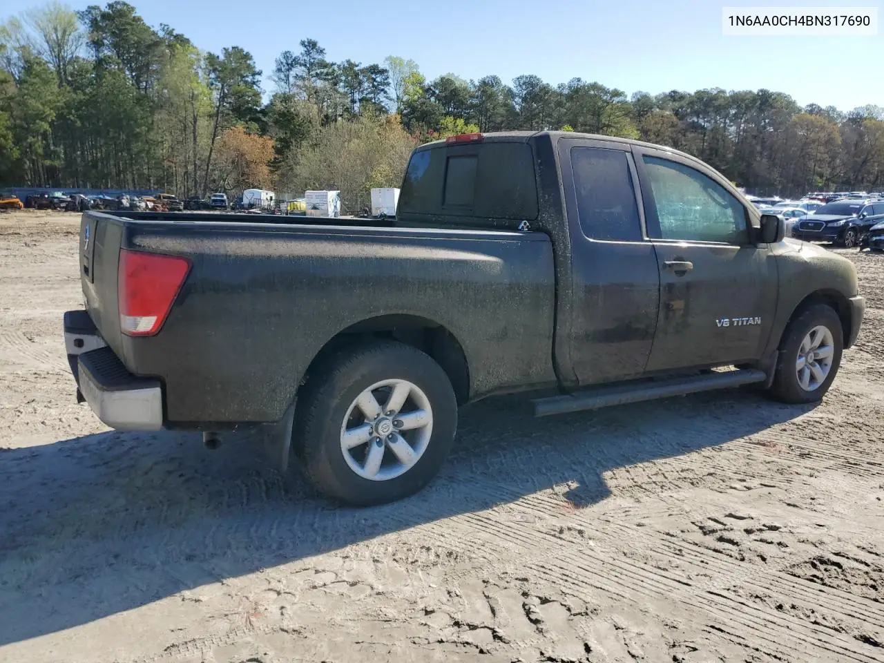2011 Nissan Titan S VIN: 1N6AA0CH4BN317690 Lot: 52248655