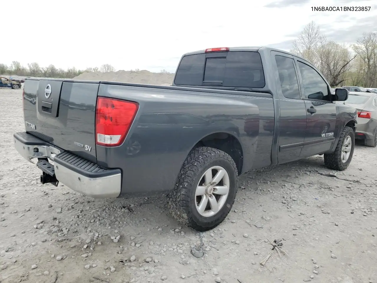 2011 Nissan Titan S VIN: 1N6BA0CA1BN323857 Lot: 53105165