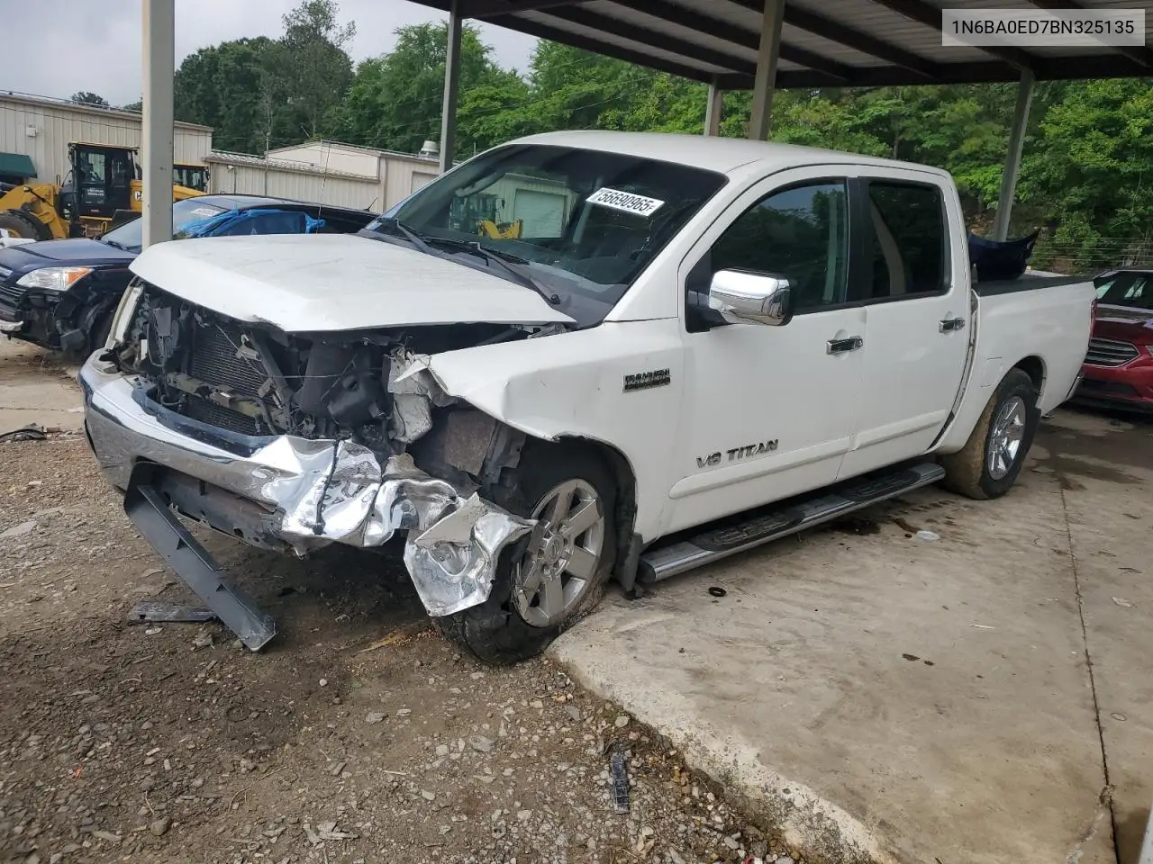 2011 Nissan Titan S VIN: 1N6BA0ED7BN325135 Lot: 56690965