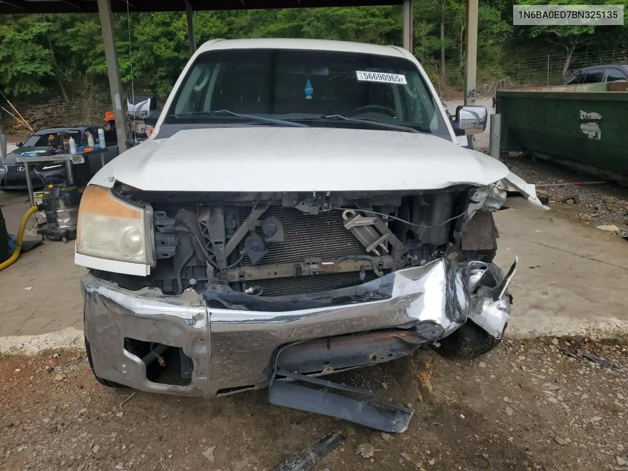 2011 Nissan Titan S VIN: 1N6BA0ED7BN325135 Lot: 56690965