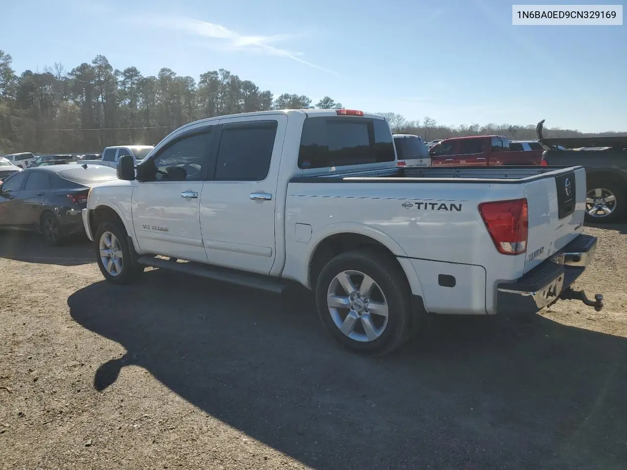 2012 Nissan Titan S VIN: 1N6BA0ED9CN329169 Lot: 45145085