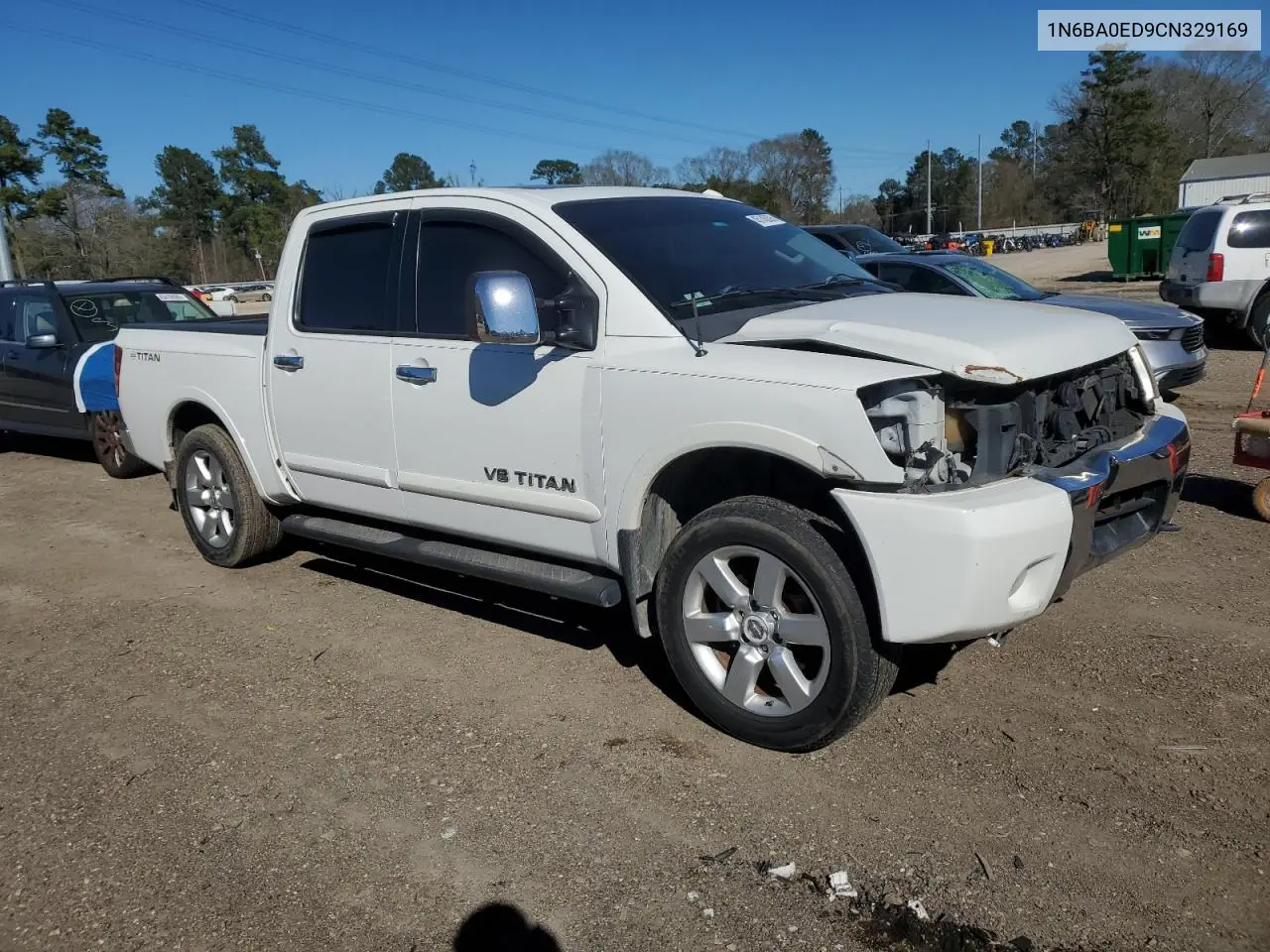 2012 Nissan Titan S VIN: 1N6BA0ED9CN329169 Lot: 45145085