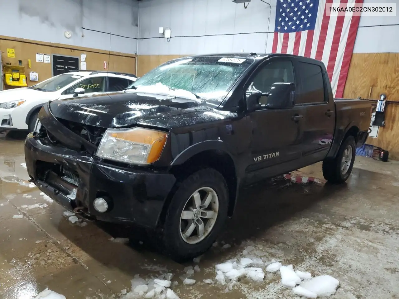 2012 Nissan Titan S VIN: 1N6AA0EC2CN302012 Lot: 50864625