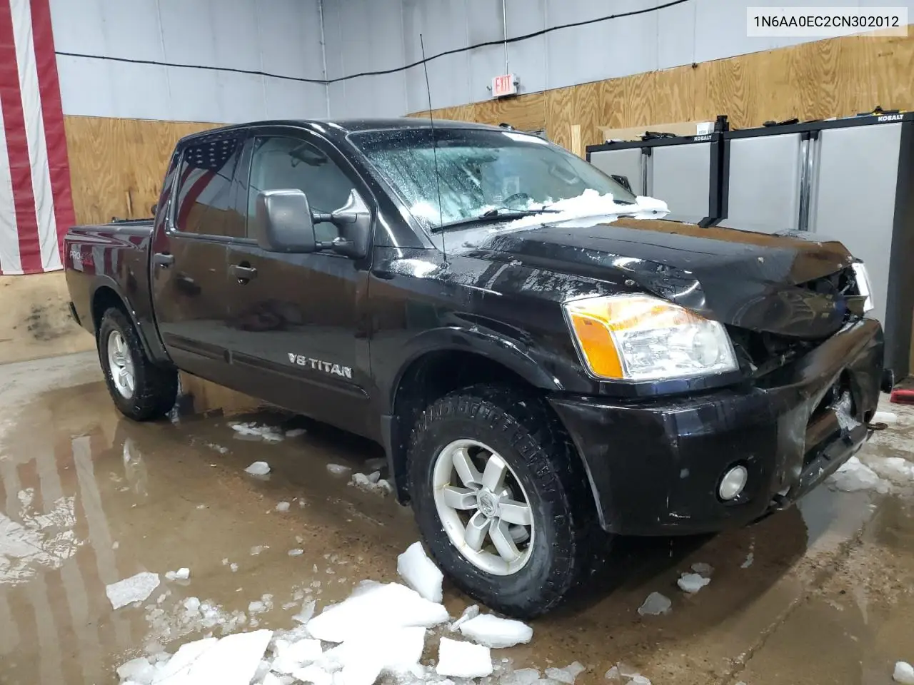 2012 Nissan Titan S VIN: 1N6AA0EC2CN302012 Lot: 50864625